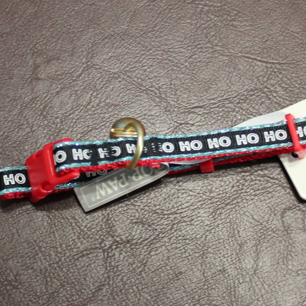 NWT Top Paw Christmas Holiday Ltd. Edition Dog Collar XS